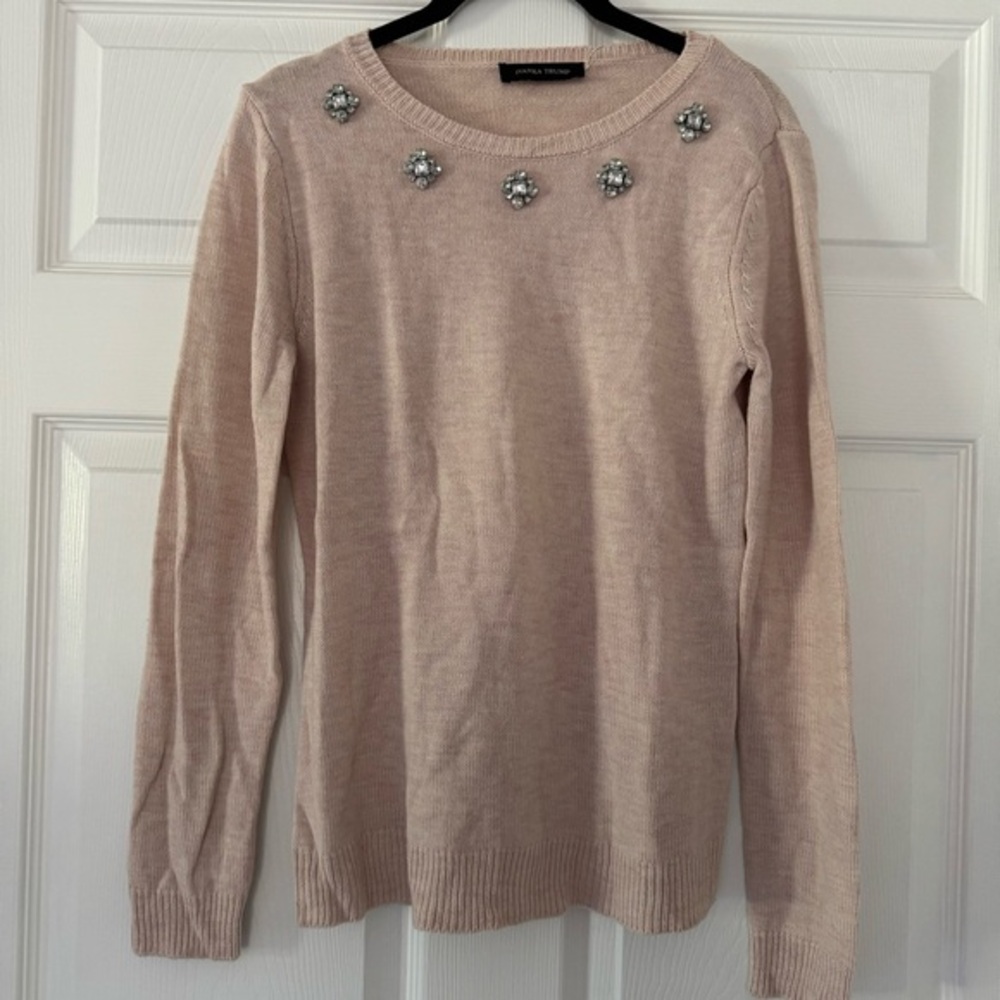Ivanka Trump Sweater with rhinestones